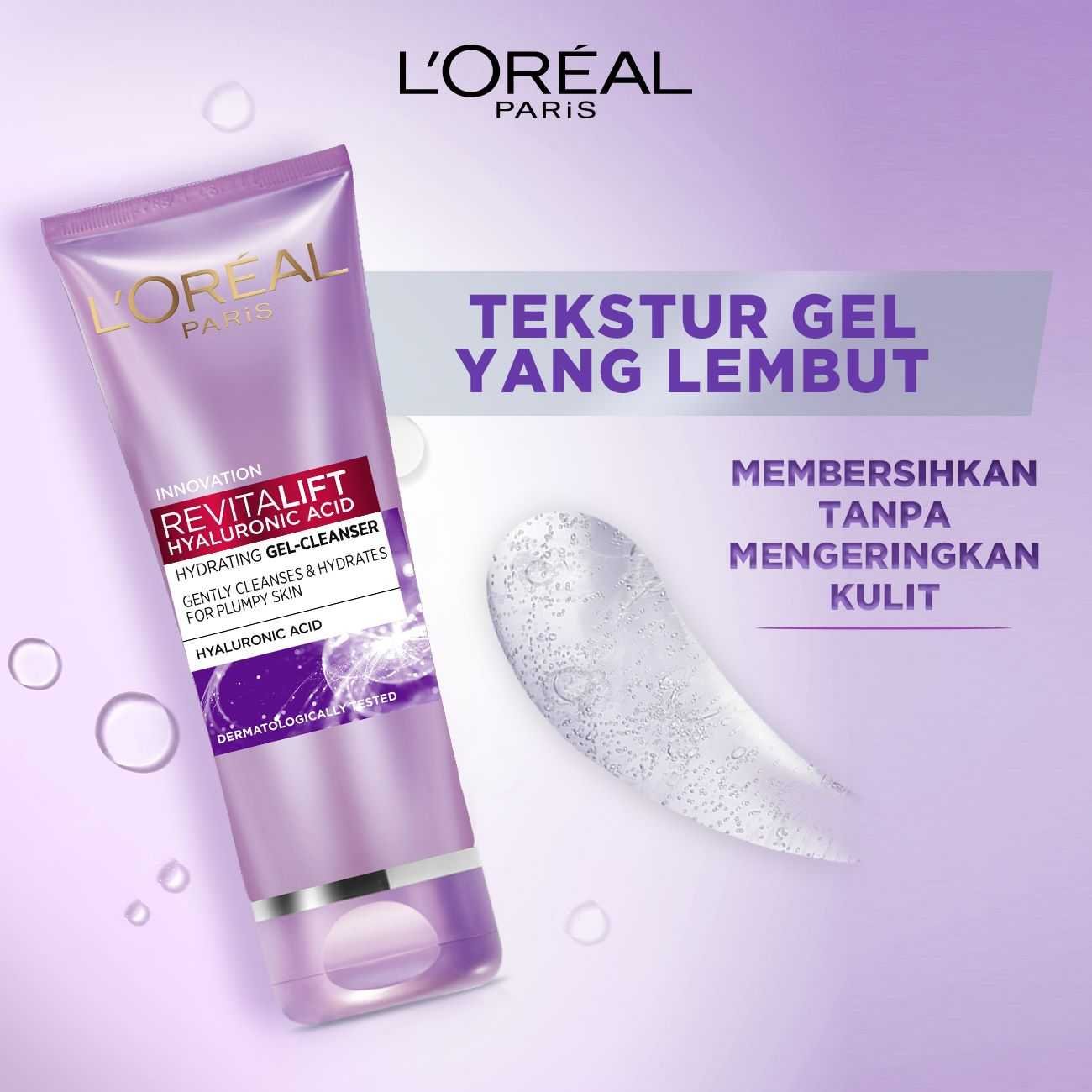 Resize HACLEANSER Pembersih Wajah Tanpa Membuat Kering Min